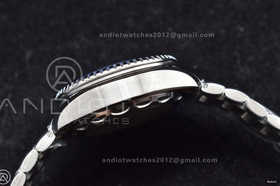 6000M A2824 Bezel on Best Bracelet Deep Ultra White SS Edition Dial Ceramic Seamaster Blue 1:1 TF SS 0213